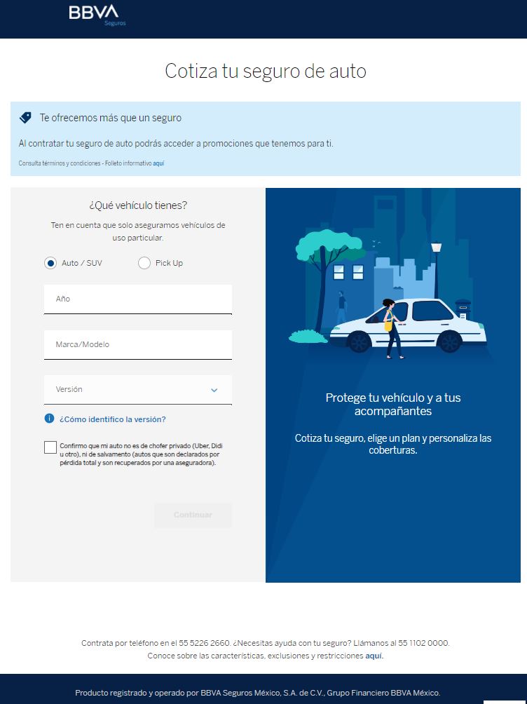 BBVA Seguros - Auto
