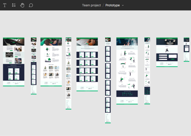 Diseño - Digital Agency - Figma prototipo